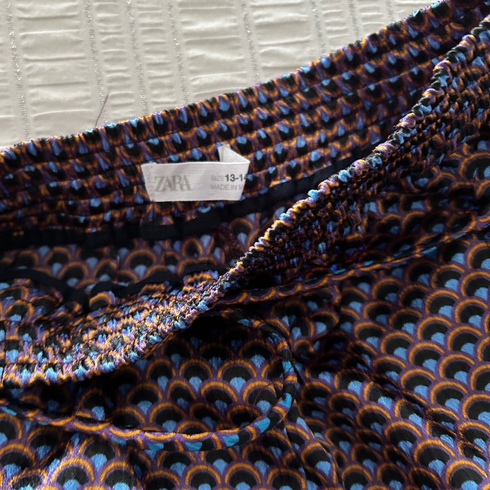 Zara satin pants kids